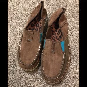 Ariat slip on cruiser shoes